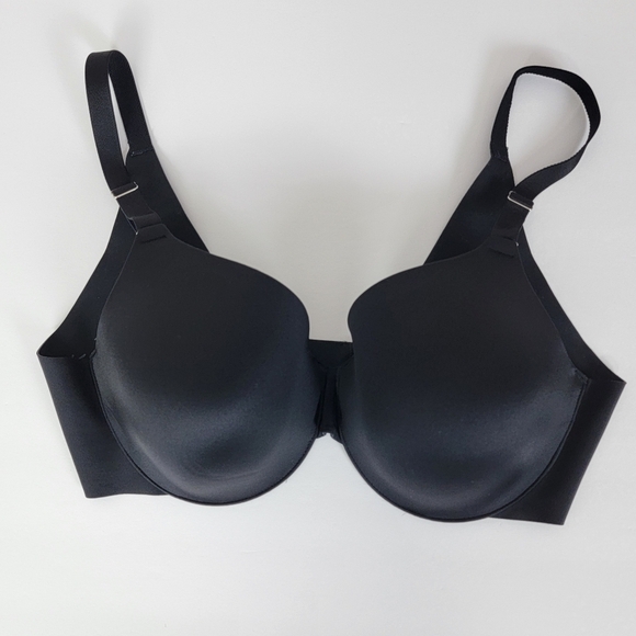 Soma Black Sexy Smooth Full Coverage Underwire Bra Sz 38 D - Picture 3 of 12